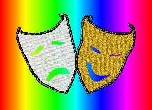 tragi-comedy masks